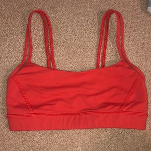 Lululemon red bra size 2